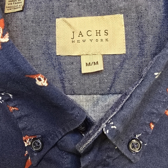 Jachs - Men's Short Sleeve Shirt1574491 Navy Surfer - Picture 2 of 13